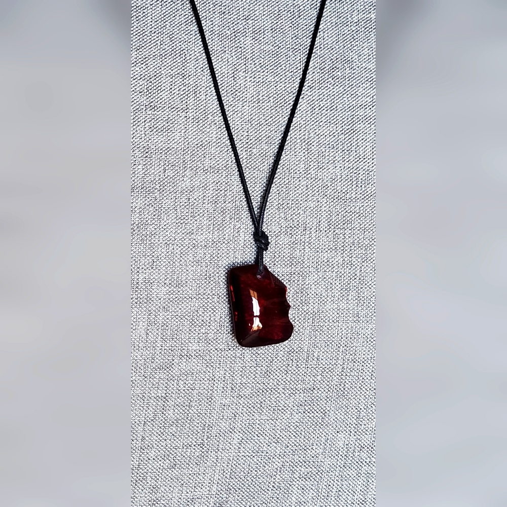 Vtg. Tittot Art Glass Pendant